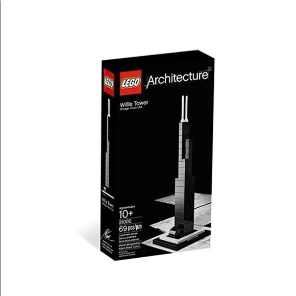 LEGO 21000 WILLIS AKA SEARS TOWER (2008) - 1st EDITION RETIRED ULTRA RARE - Picture 1 of 7